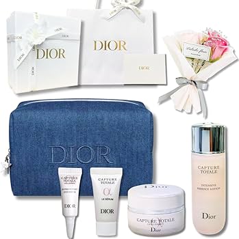 Dior Capture Totale スキンケアセット&ポーチ DIOR】ポーチ付き!! カプチュールトータルセット (Dior/美容液